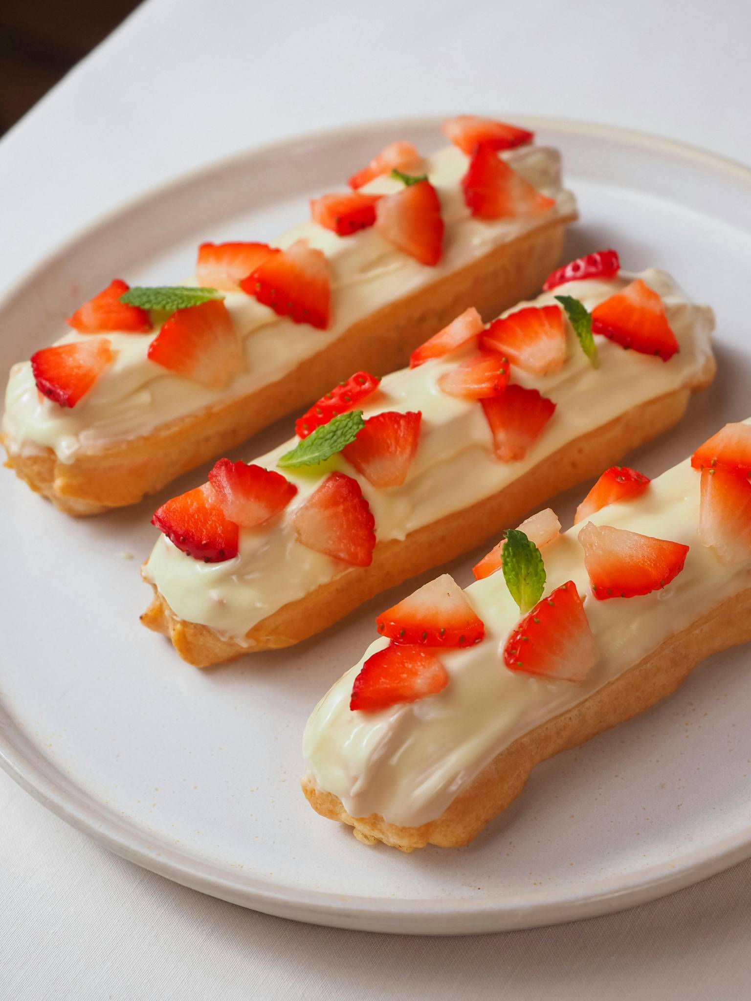 Strawberry Cream Pastry